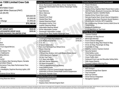 Used 2024 RAM 1500 Limited w/ Bed Utility Group image 7
