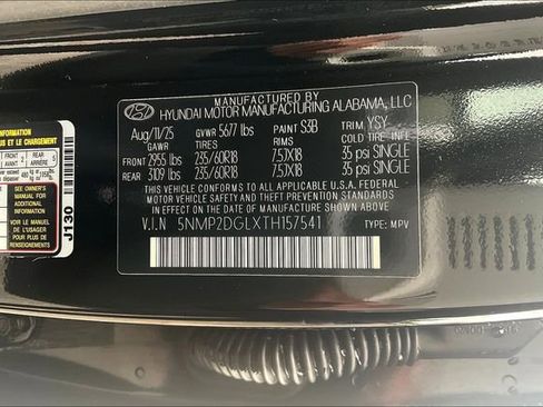 New 2026 Hyundai Santa Fe SEL image 13