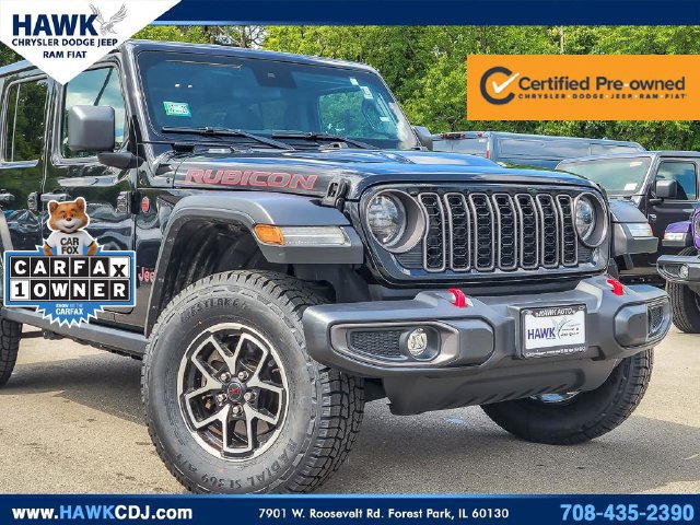 Certified 2024 Jeep Wrangler Unlimited Rubicon AWD/4WD image 2