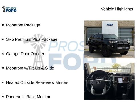Used 2023 Toyota 4Runner SR5 Premium w/ Moonroof Package RWD image 5