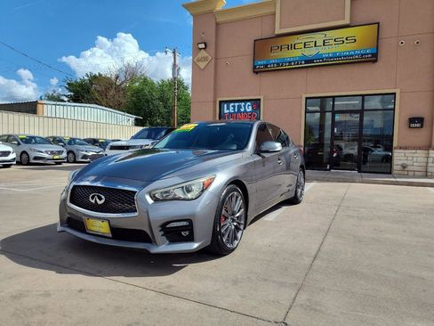 Used 2017 INFINITI Q50 Red Sport 400 image 8