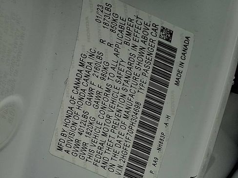 Certified 2023 Honda Civic EX image 28