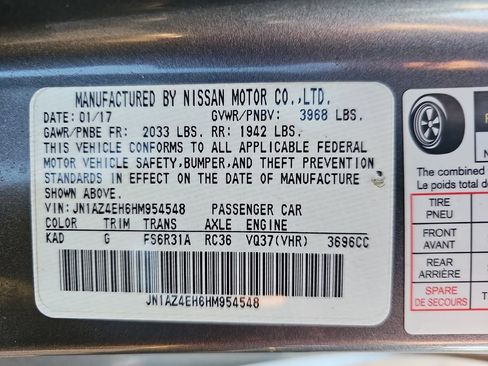 Used 2017 Nissan 370Z w/ Sport Package image 41