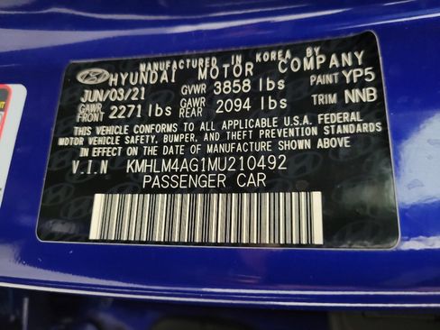 Used 2021 Hyundai Elantra SEL FWD image 33