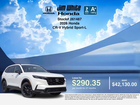 New 2026 Honda CR-V Sport-L image 3