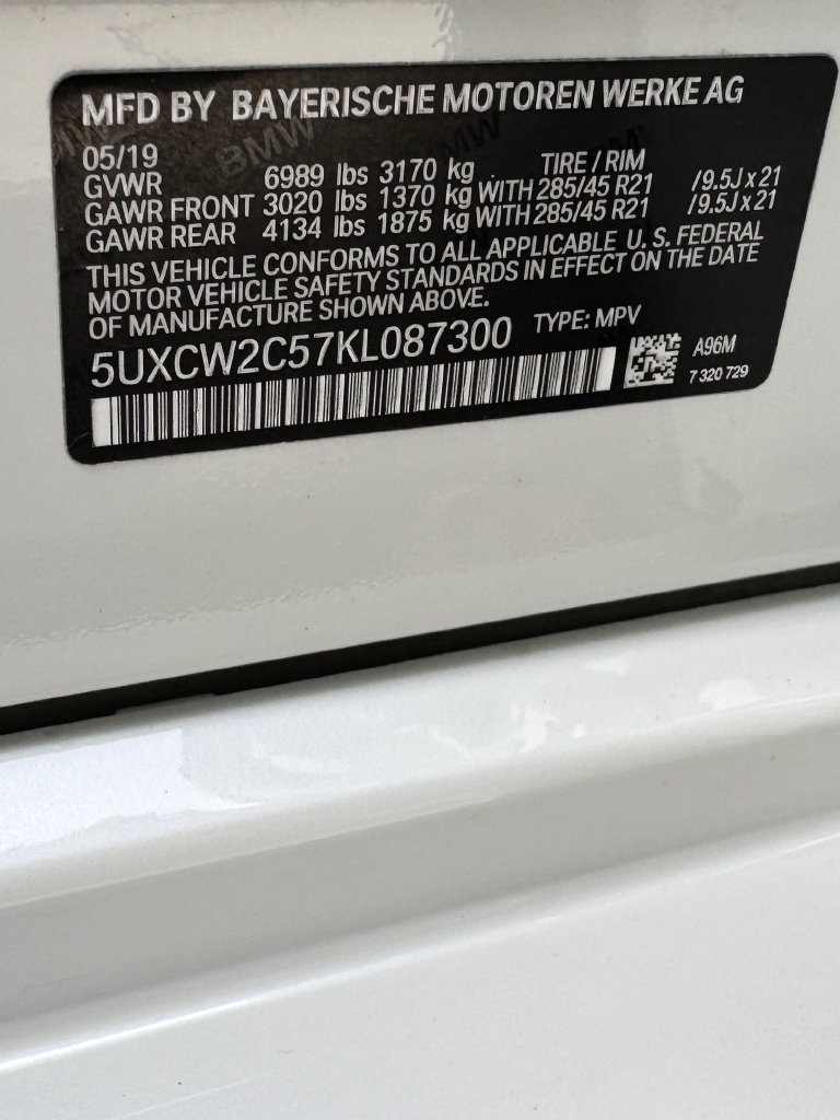 Used 2019 BMW X7 xDrive40i w/ Premium Package AWD/4WD image 46