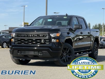 New 2025 Chevrolet Silverado 1500 Custom w/ Turbomax Blackout Package