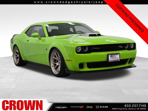 Certified 2023 Dodge Challenger R/T Scat Pack RWD image 1