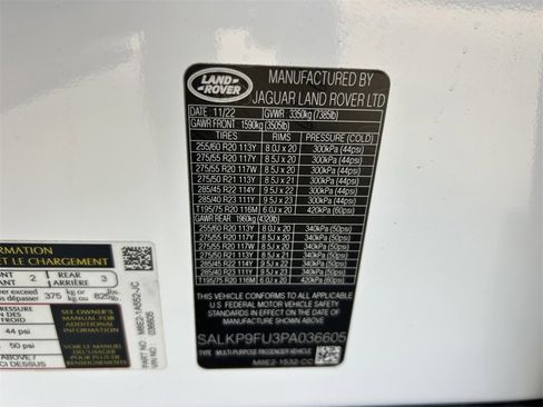 Used 2023 Land Rover Range Rover SE image 10