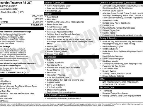 Used 2023 Chevrolet Traverse RS image 6