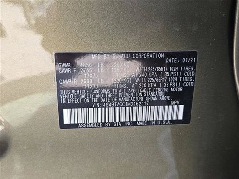 Used 2021 Subaru Outback Premium AWD/4WD image 15
