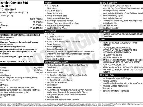 Used 2025 Chevrolet Corvette Z06 image 5