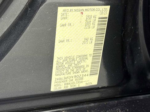 Used 2015 Nissan Altima 2.5 S w/ Power Driver Seat Package image 11