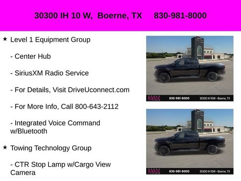 Used 2024 RAM 2500 Lone Star w/ Night Edition AWD/4WD image 21