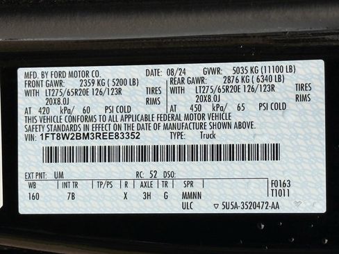 Used 2024 Ford F250 Platinum AWD/4WD image 27