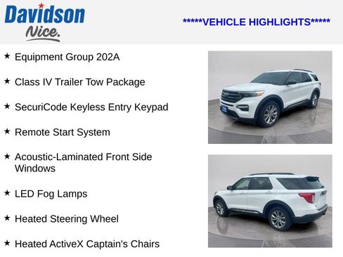 Used 2023 Ford Explorer XLT w/ Equipment Group 202A AWD/4WD image 4