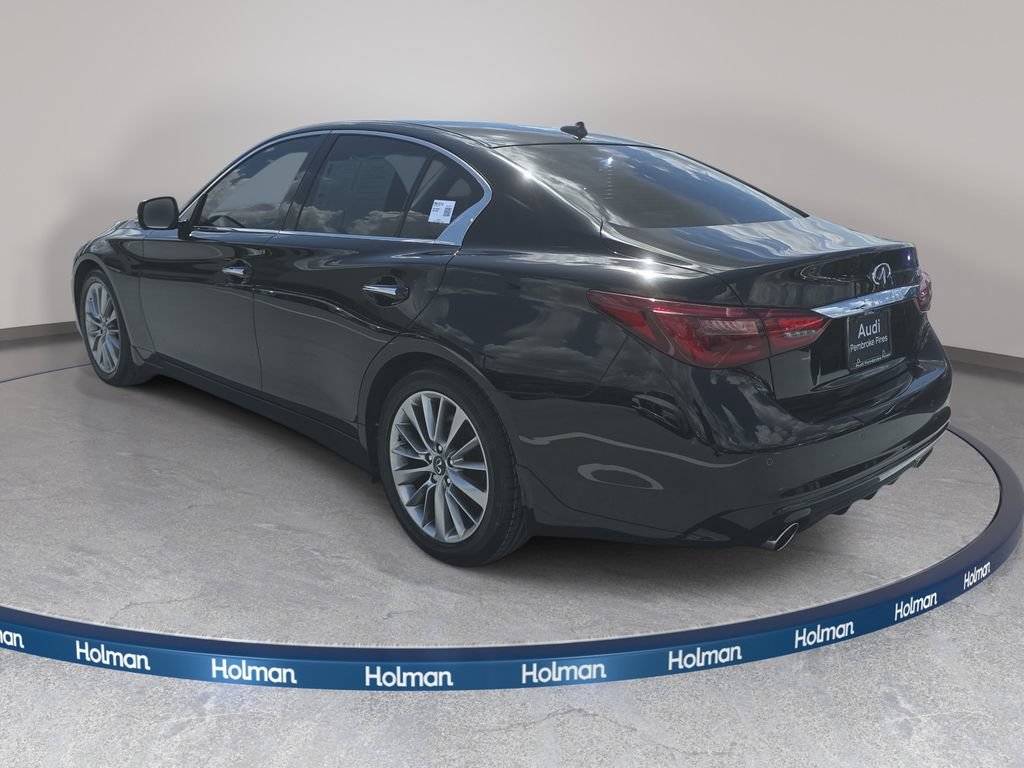 Used 2023 INFINITI Q50 Luxe w/ Cargo Package RWD image 8