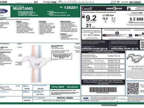 Used 2024 Ford Mustang Coupe RWD image 13