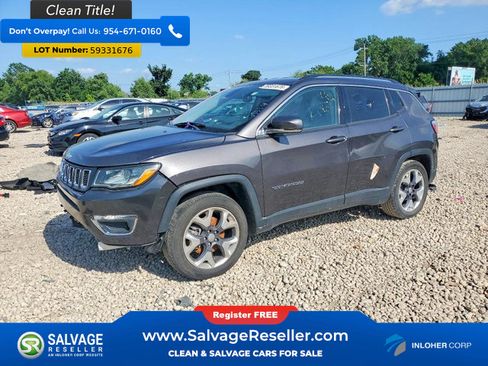 Used 2020 Jeep Compass Limited FWD image 1