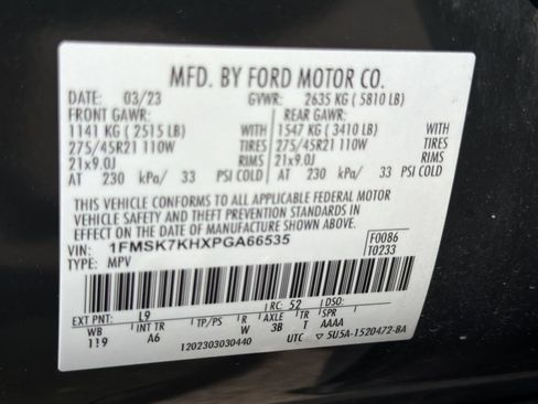 Certified 2023 Ford Explorer ST-Line w/ Class IV Trailer Tow Package RWD image 25