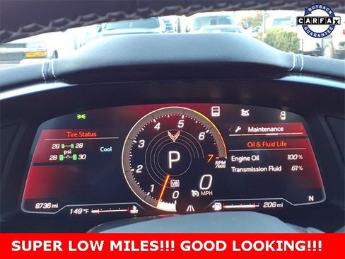 Certified 2021 Chevrolet Corvette Stingray Preferred Cpe w/ Z51 Performance Package image 12