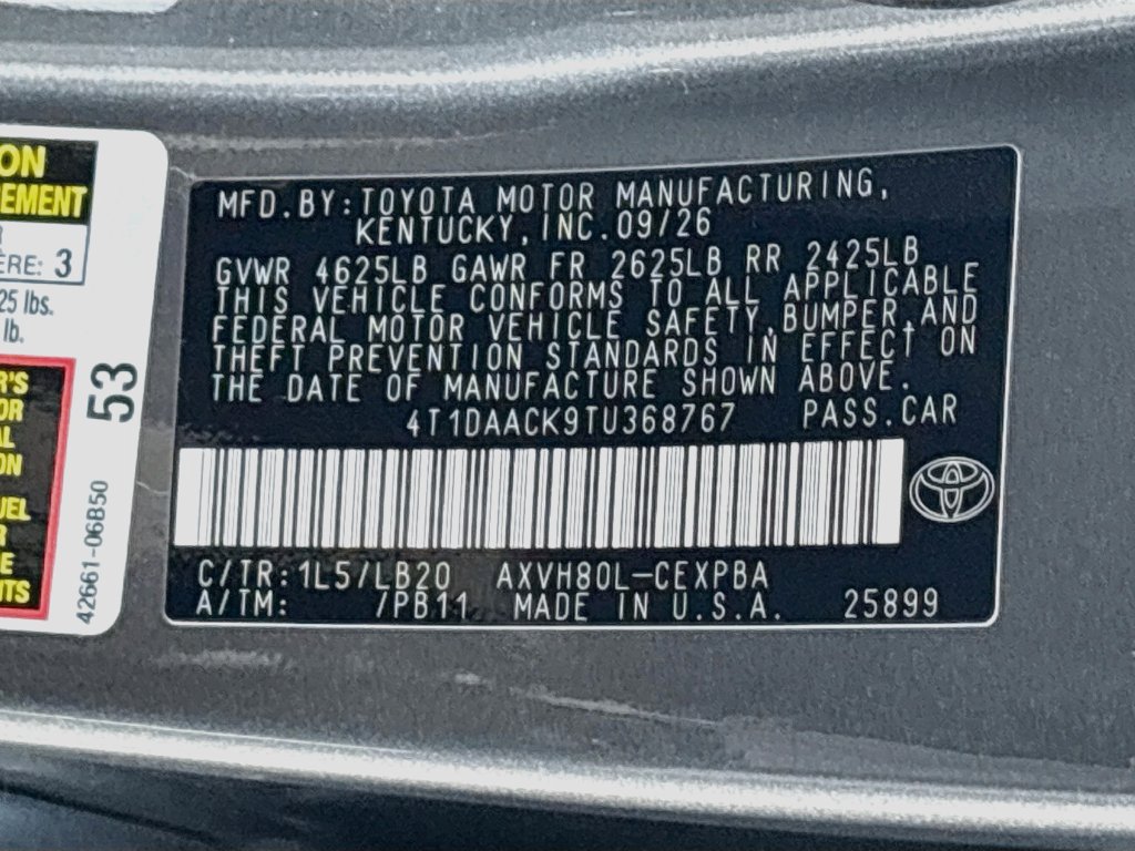 New 2026 Toyota Camry XSE FWD image 31