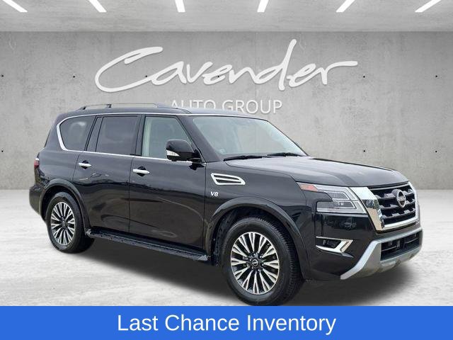 Used 2021 Nissan Armada SL w/ Captain's Chairs Package AWD/4WD image 2