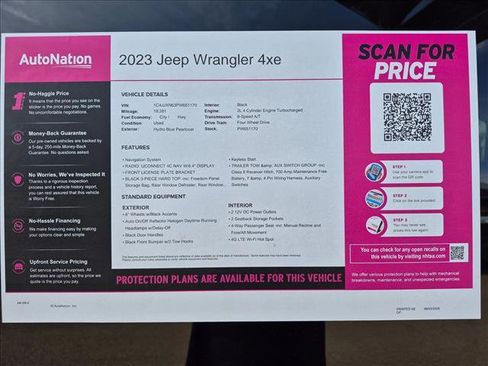 Used 2023 Jeep Wrangler Unlimited w/ Cold Weather Group AWD/4WD image 24
