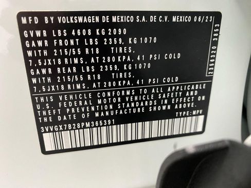 Used 2023 Volkswagen Taos S AWD/4WD image 29