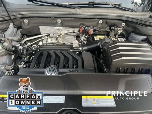 Used 2021 Volkswagen Atlas Cross Sport SE w/ Panoramic Sunroof Package FWD image 34