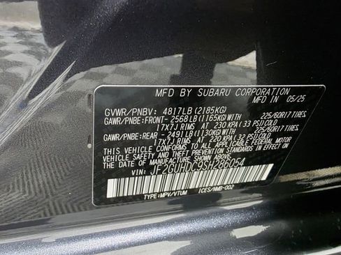 Certified 2025 Subaru Crosstrek 2.0i Premium image 38