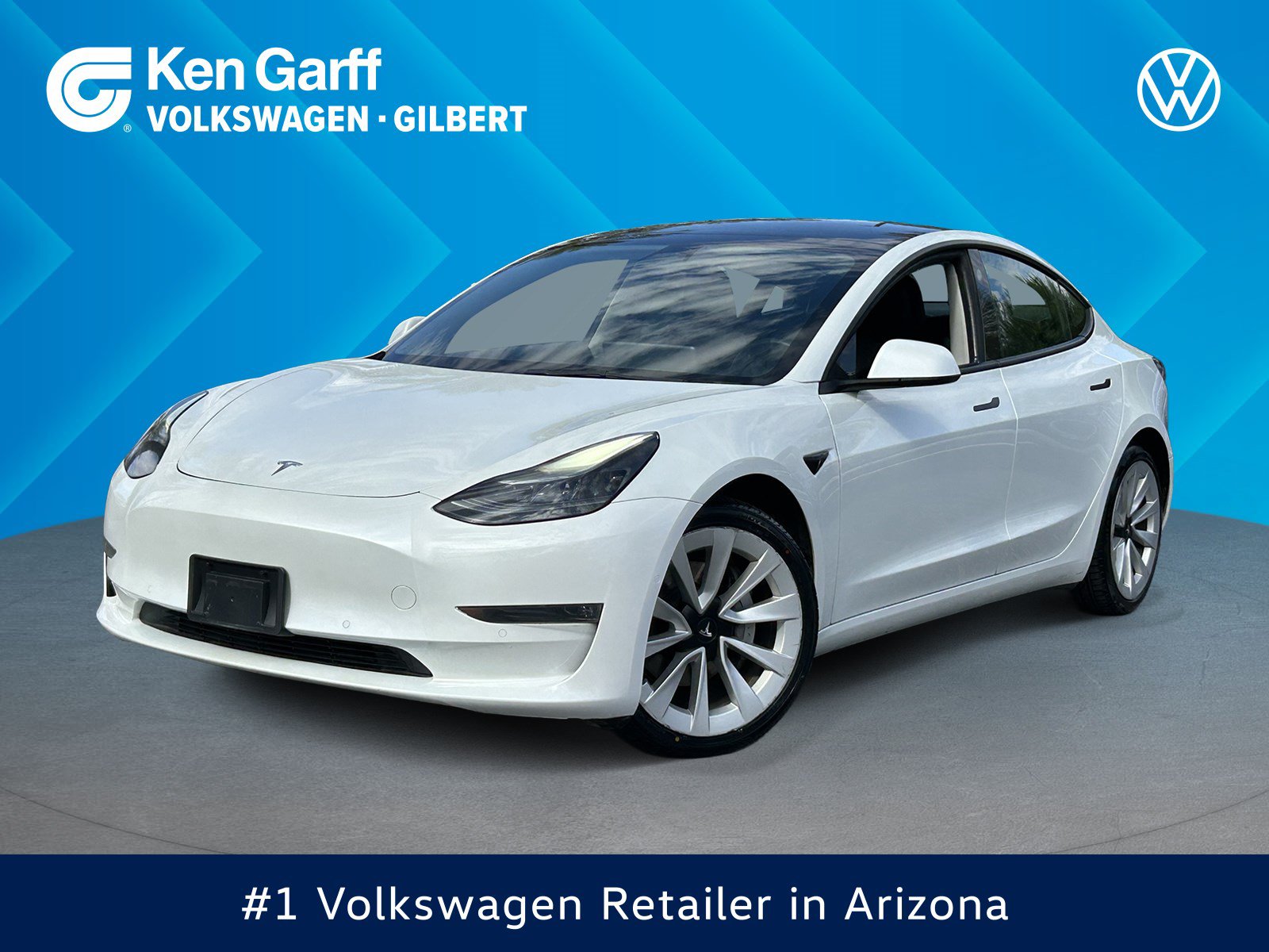 Used 2022 Tesla Model 3 Long Range AWD/4WD image 1