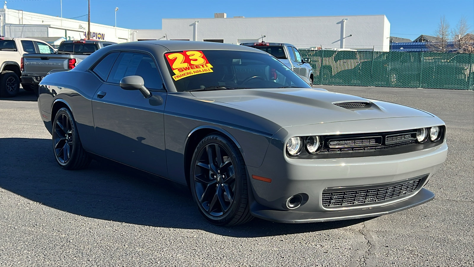 Used 2023 Dodge Challenger GT w/ Blacktop Package RWD image 3