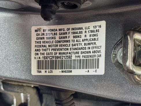 Used 2017 Honda Civic LX image 29
