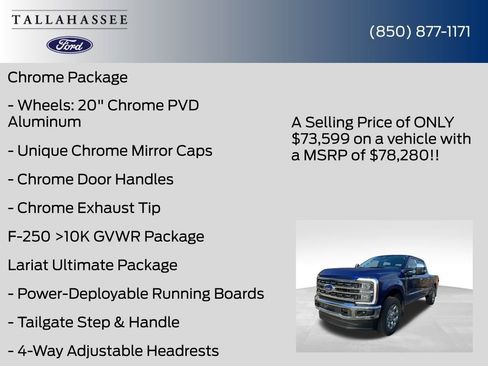 New 2026 Ford F250 Lariat w/ Lariat Ultimate Package image 13