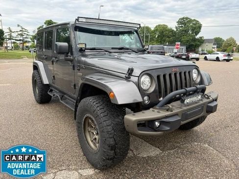 Used 2017 Jeep Wrangler Unlimited Sahara AWD/4WD image 1