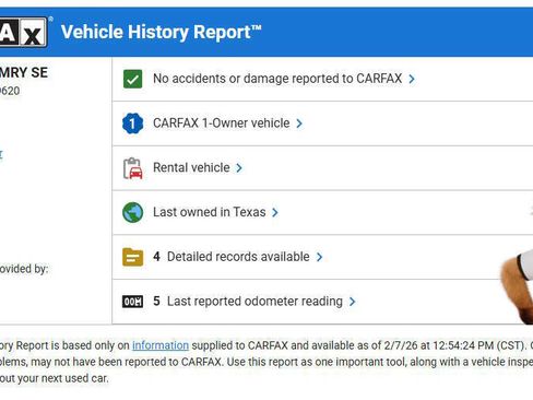 Used 2024 Toyota Camry SE image 3