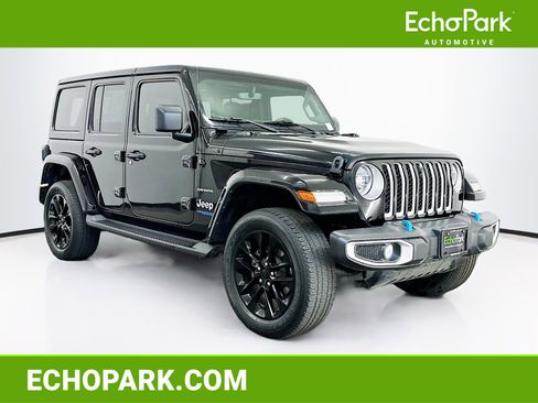 Used 2022 Jeep Wrangler Sahara w/ Cold Weather Group image 1