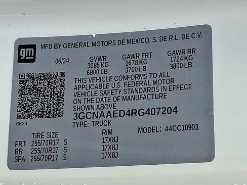 Used 2024 Chevrolet Silverado 1500 W/T w/ WT Fleet Convenience Package RWD image 27