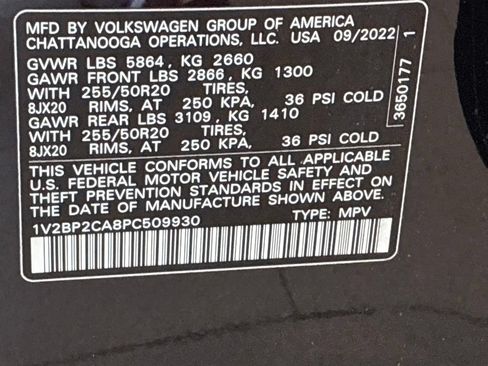 Used 2023 Volkswagen Atlas SEL AWD/4WD image 57