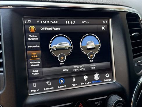 Used 2018 Jeep Grand Cherokee Trailhawk w/ Trailhawk Luxury Group image 55