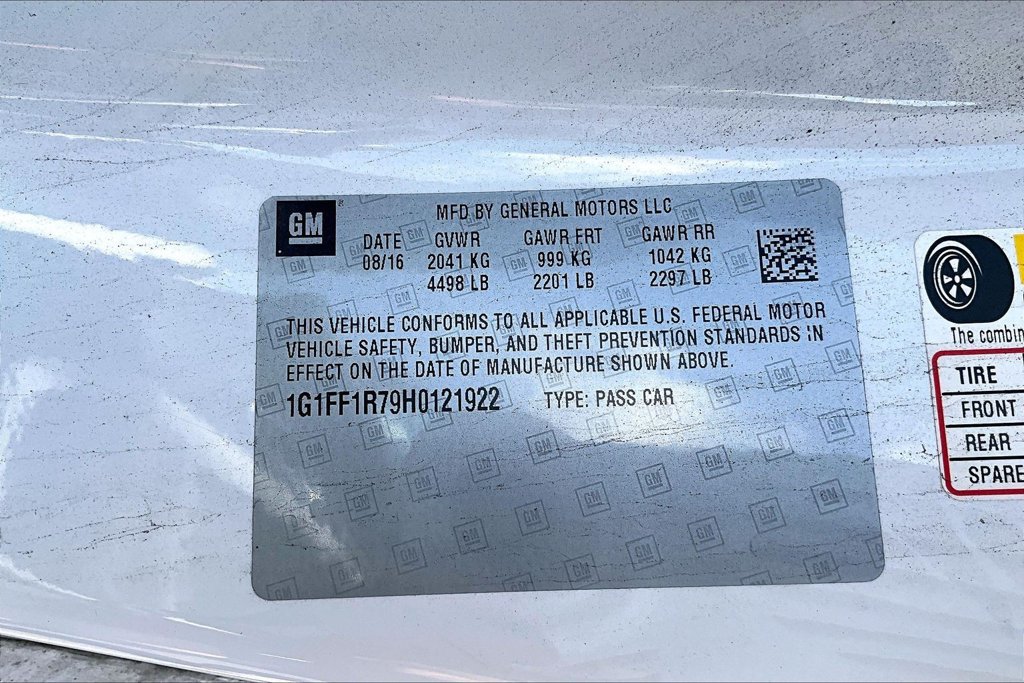 Used 2017 Chevrolet Camaro SS RWD image 3