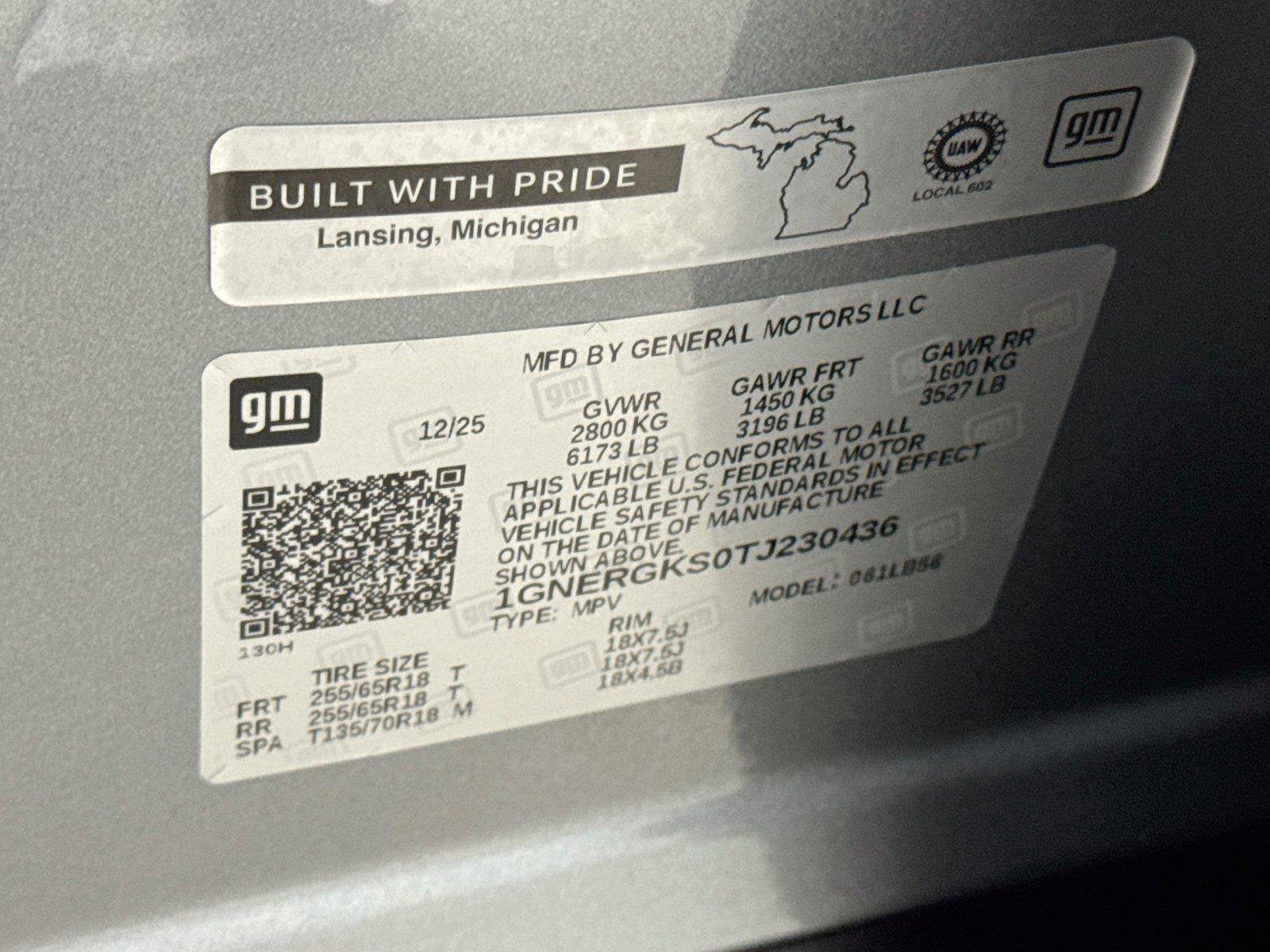 Certified 2026 Chevrolet Traverse LT w/ Driver Confidence Package FWD image 62