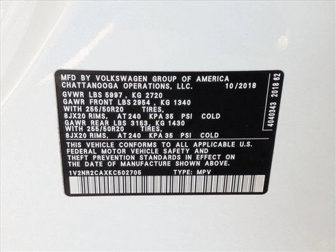 Used 2019 Volkswagen Atlas SEL Premium AWD/4WD image 26
