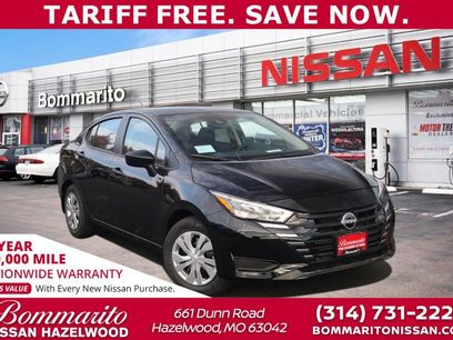 New 2025 Nissan Versa S w/ Trunk Package