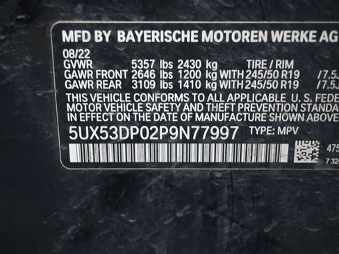 Used 2023 BMW X3 xDrive30i image 31