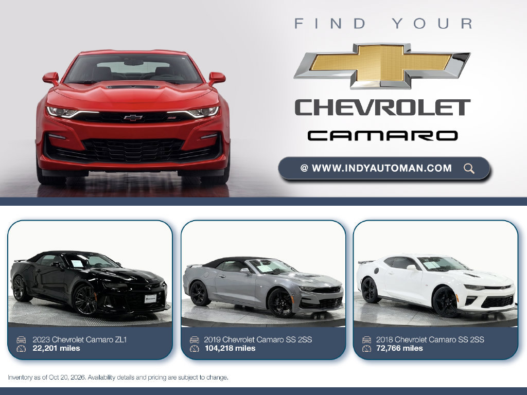 Used 2018 Chevrolet Camaro LT w/ RS Package RWD image 14