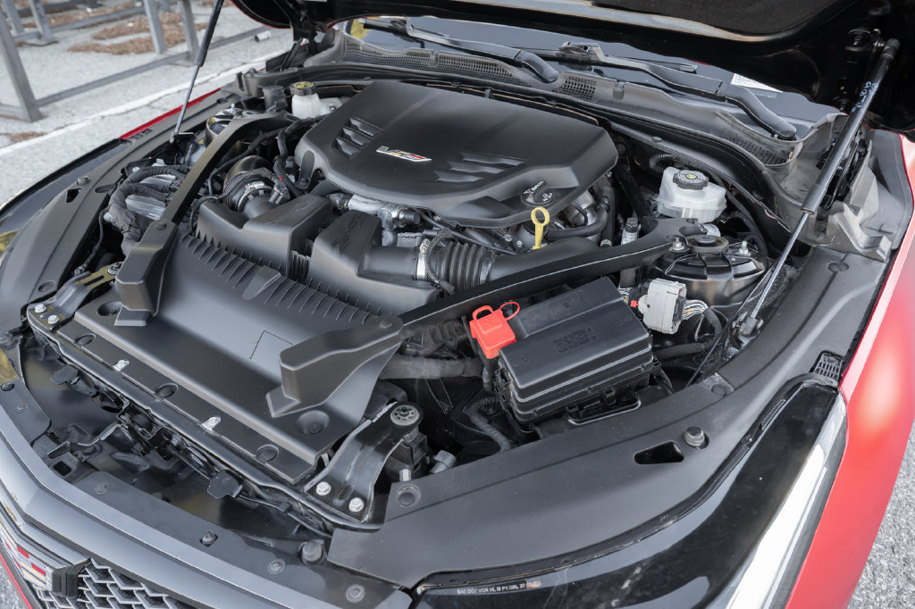 Used 2022 Cadillac CT4 V Blackwing w/ Technology Package RWD image 15