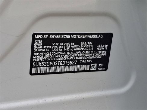 New 2026 BMW X3 xDrive30 image 23