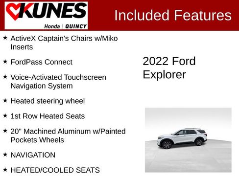 Used 2022 Ford Explorer ST-Line AWD/4WD image 3